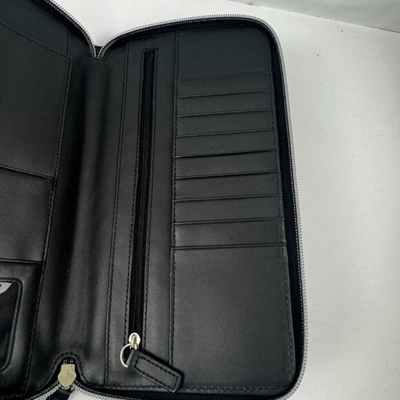 Land Rover Wallet Handbook Organizer Zip case 10.5 x 5.25" Bi-Fold Travel Vallet - Picture 6 of 14